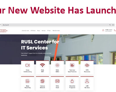 CITS Launches New Website to Streamline University Services