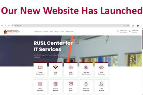 CITS Launches New Website to Streamline University Services